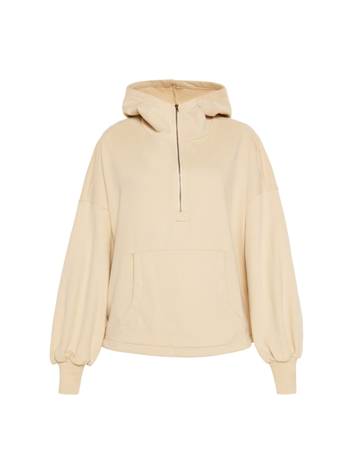 Women Hoodie in parchment