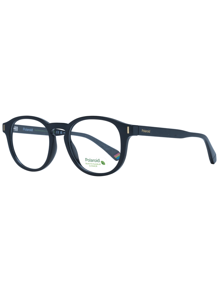 Unisex Optische Fassungen Rund Schwarz