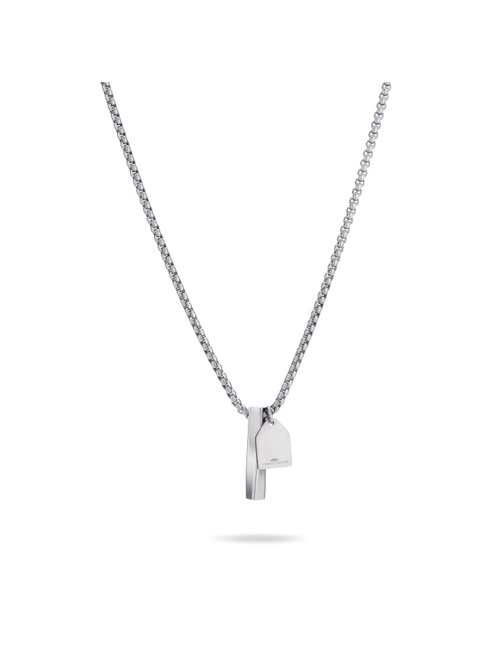 Halskette The Twist in silber