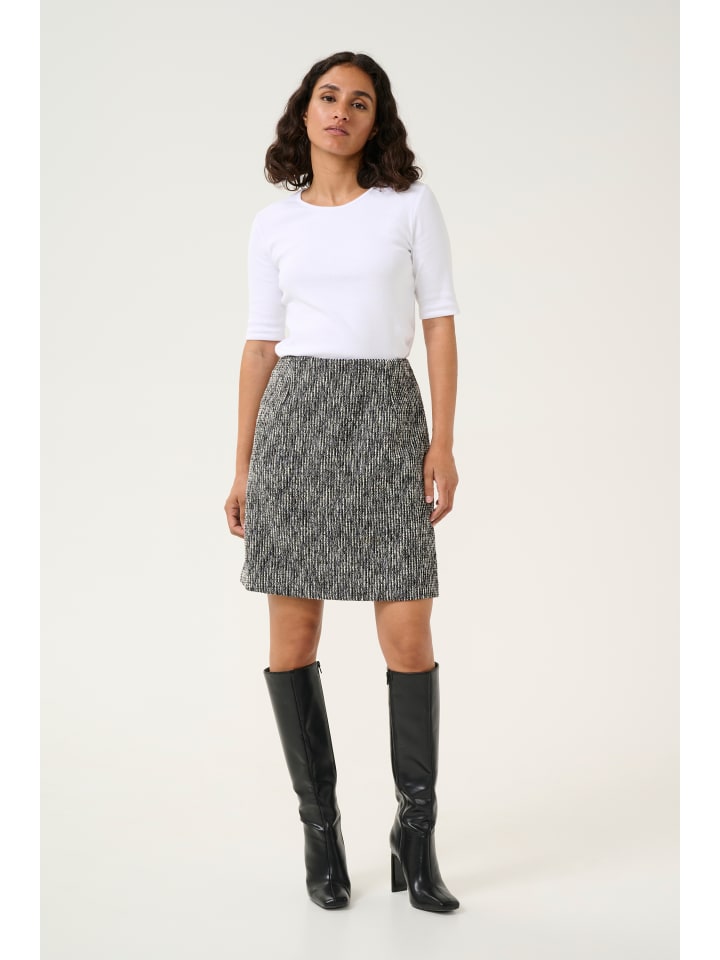 Rock KAminella Regular fit in Black & White boucle