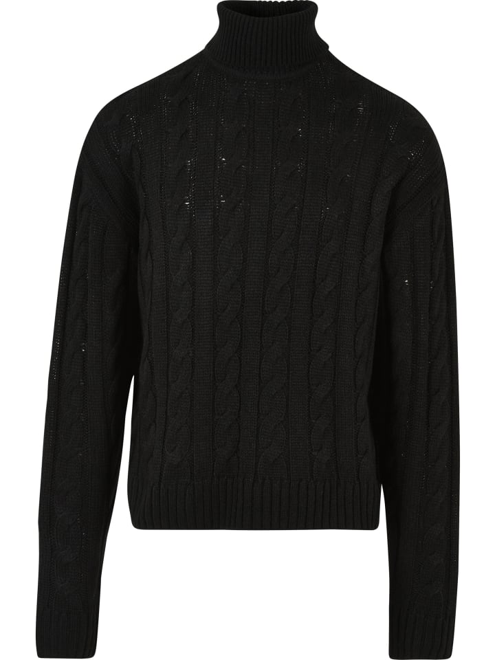 Crew Neck Jumper in black
