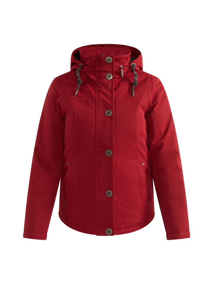 Damen Winterjacke in Dunkelrot