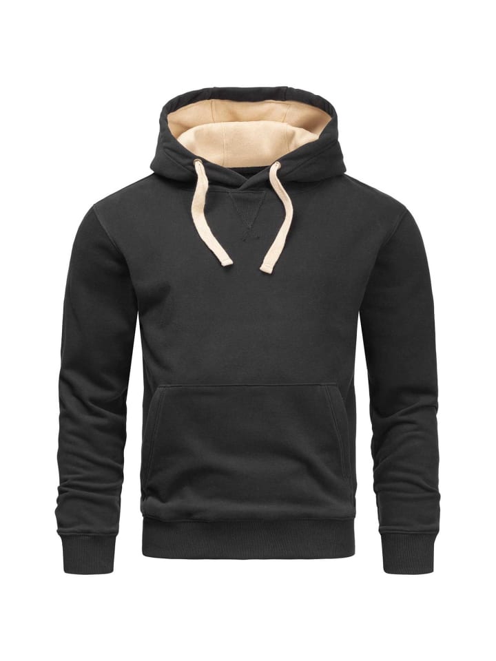 Hoodie A. Salvarini Herren Hoodie AS194 in Schwarz
