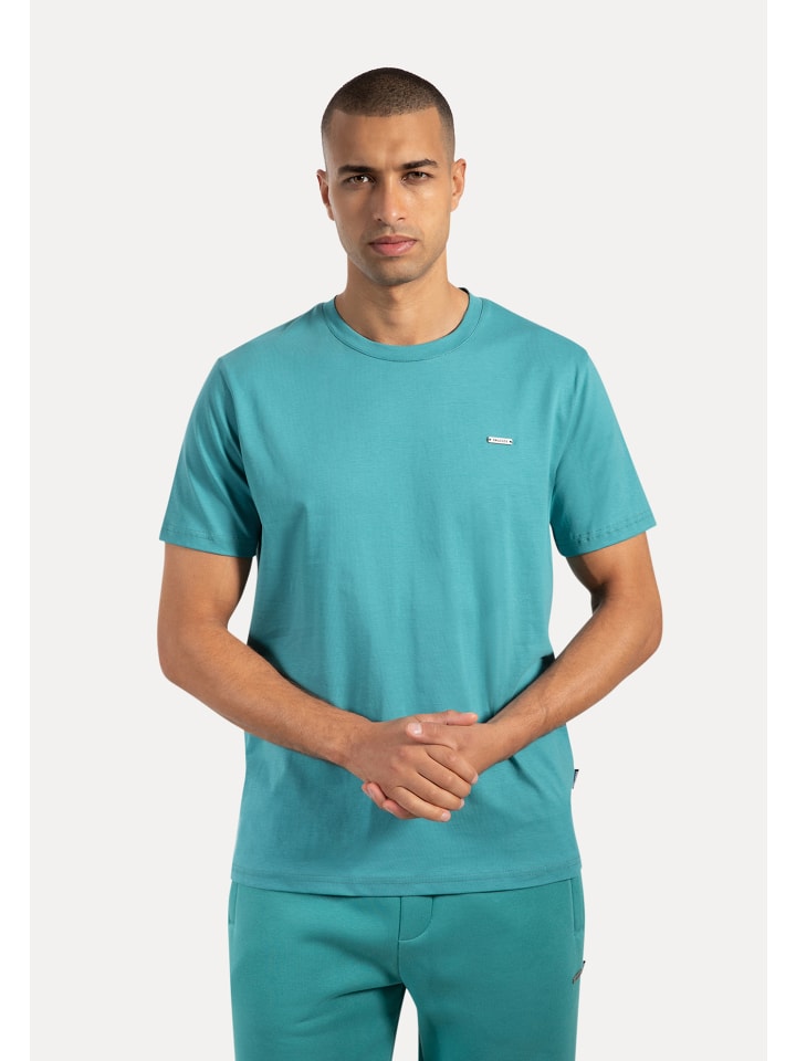 T-Shirt Ilyas in Petrol