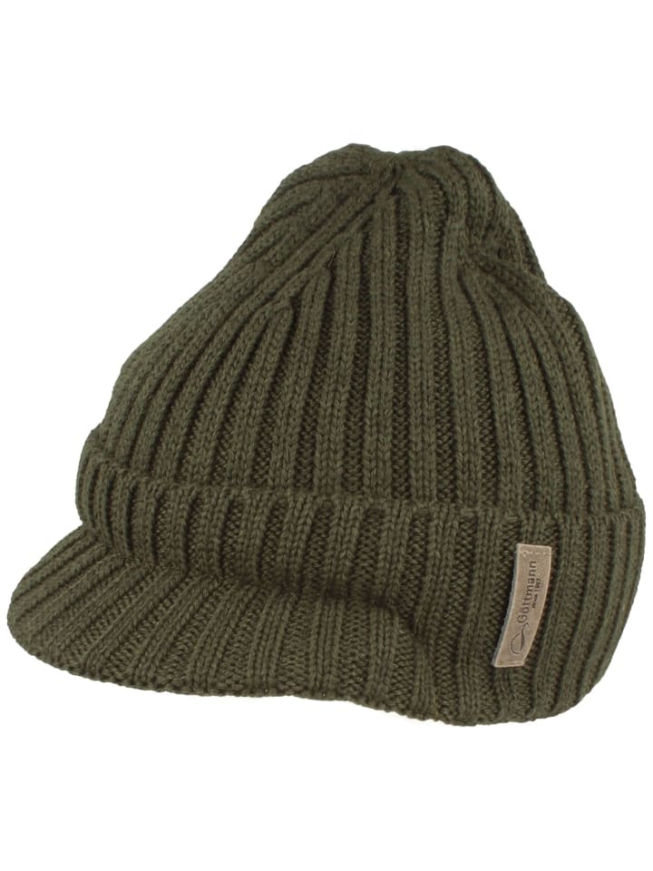 Strickmütze in grün