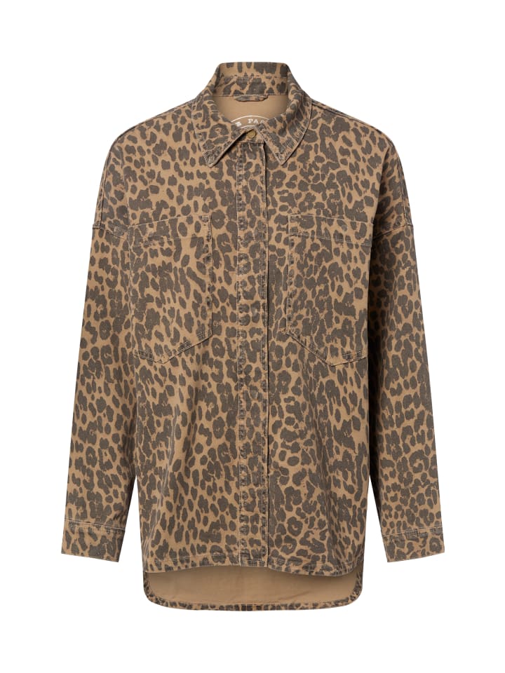 Bluse MMEmme in camel braun - 0001