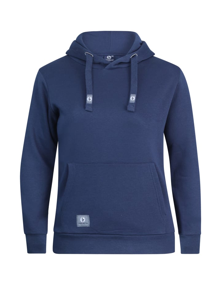 Hoodie "Maike", Sweater, Kapuzenhoodie in navy