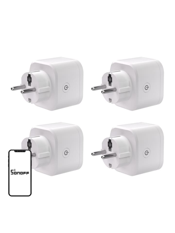 SONOFF S61s Matter-Steckdosenadapter über WLAN, 4er-Pack