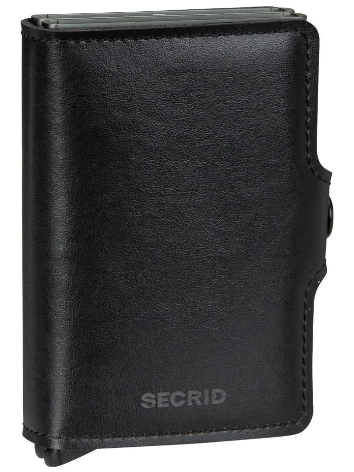 Geldbörse Twinwallet Mirum Plant-Based in Black