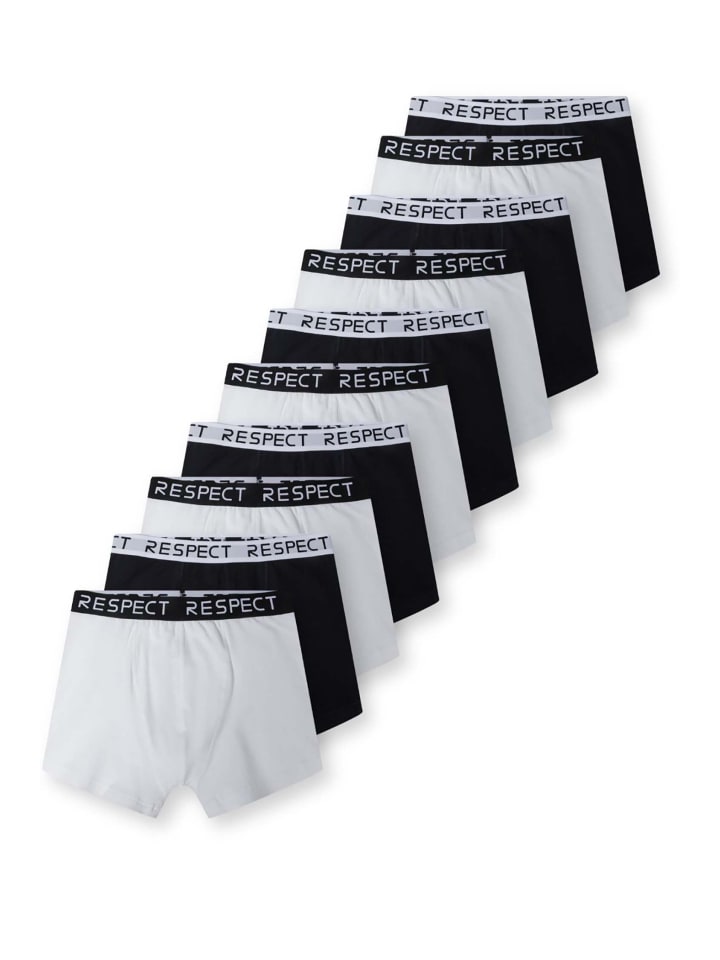 10er-Set: Boxer SET10001M in weiß