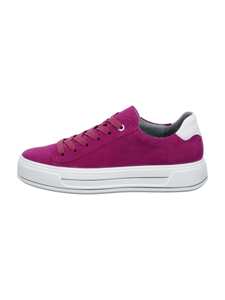 Plateau Schnürschuhe in Pink