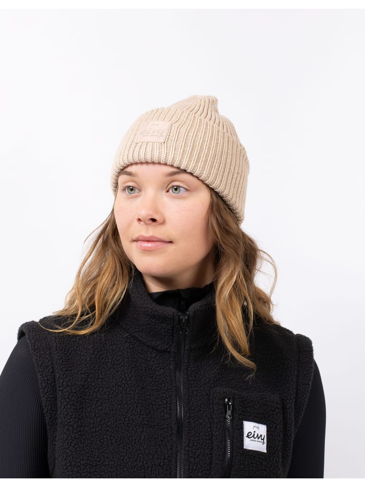 Strickmütze Tonal Beanie in Sand
