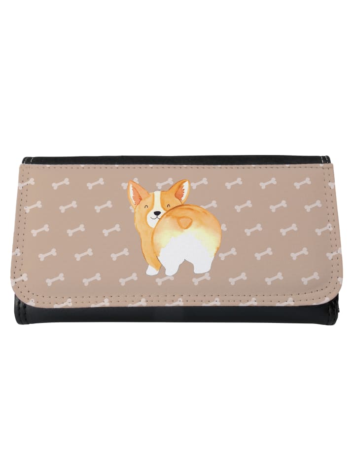 Damen Portemonnaie Corgi Po ohne Spruch in Hundeglück
