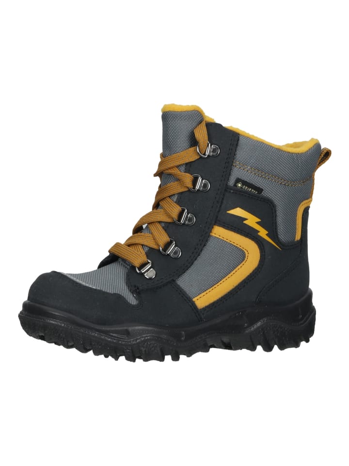 Stiefel Grau/Gelb