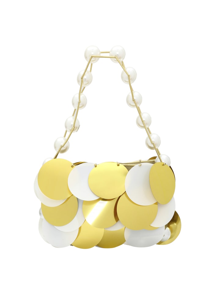 Damen Handtasche in Gold Mehrfarbig