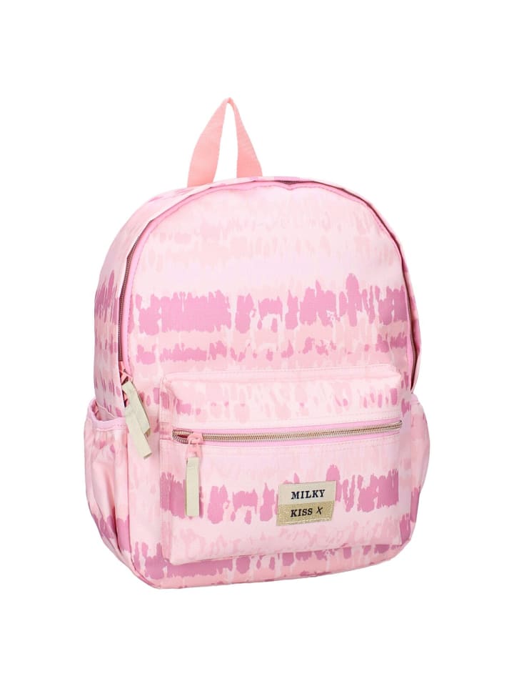 Milky Kiss Love and Laughter Rucksack – Farbiger Rucksack für in Rosa