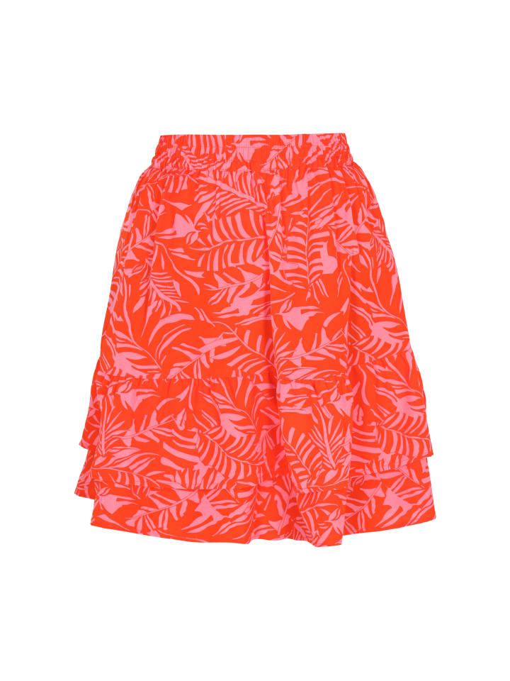 Women Skirt in orange pink