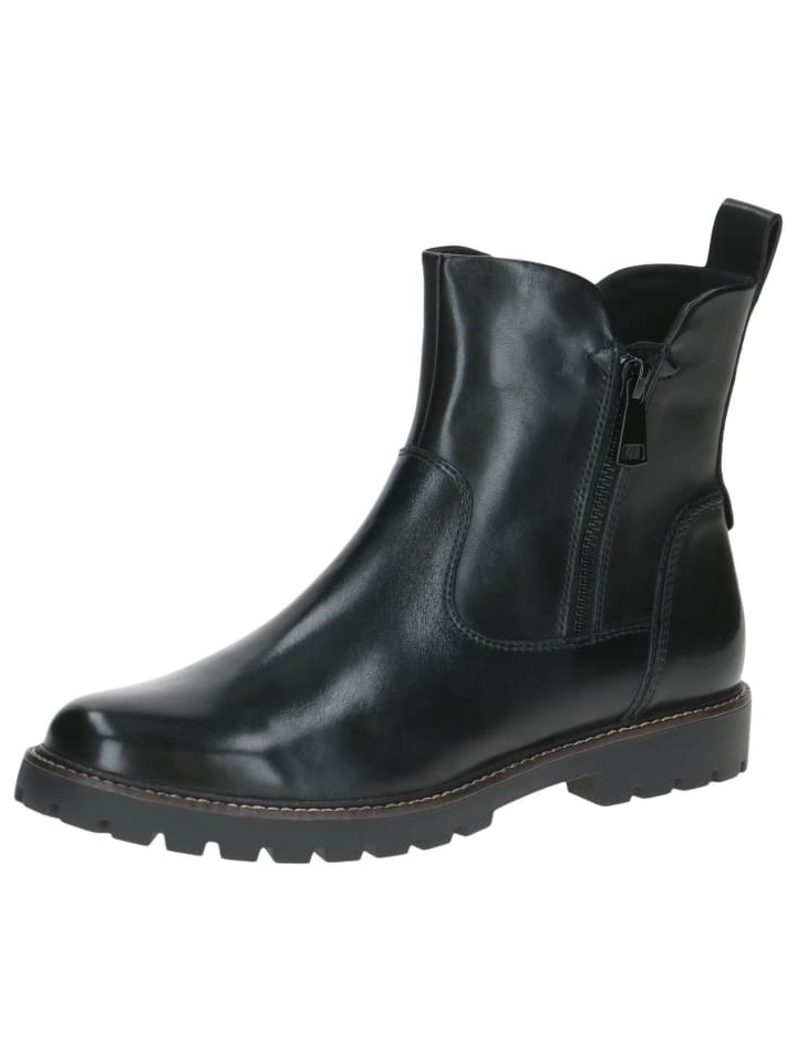 Stiefelette in BLACK NAPPA