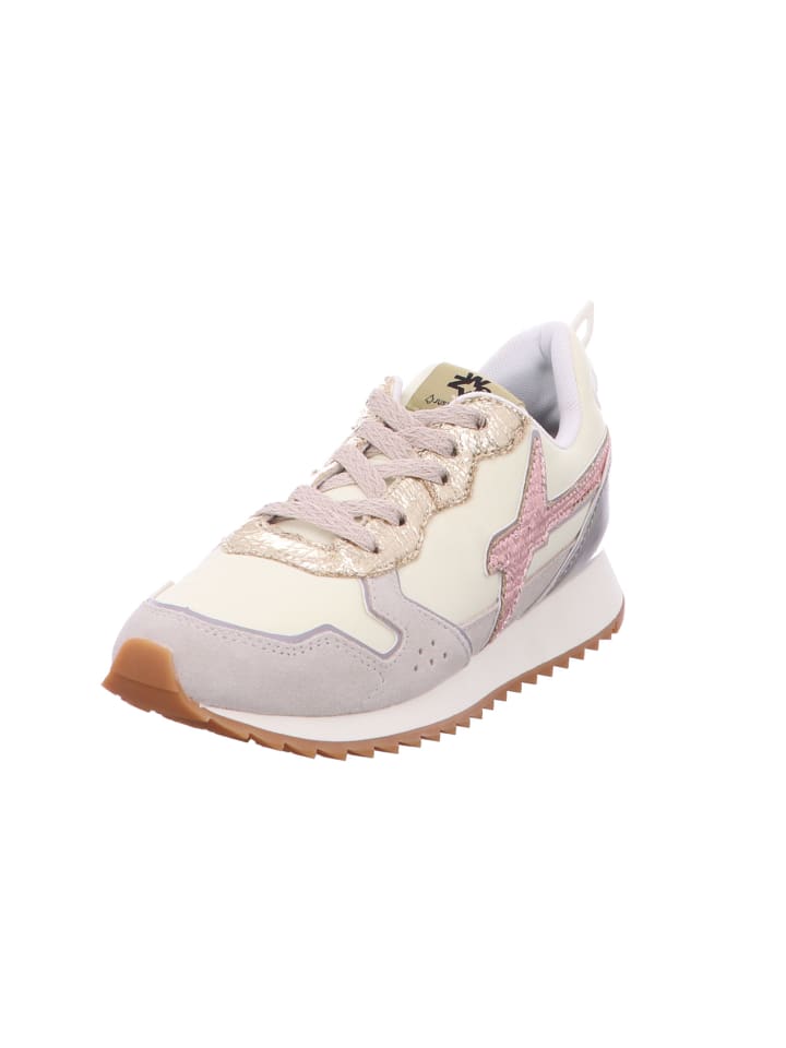 Schnürschuh in beige