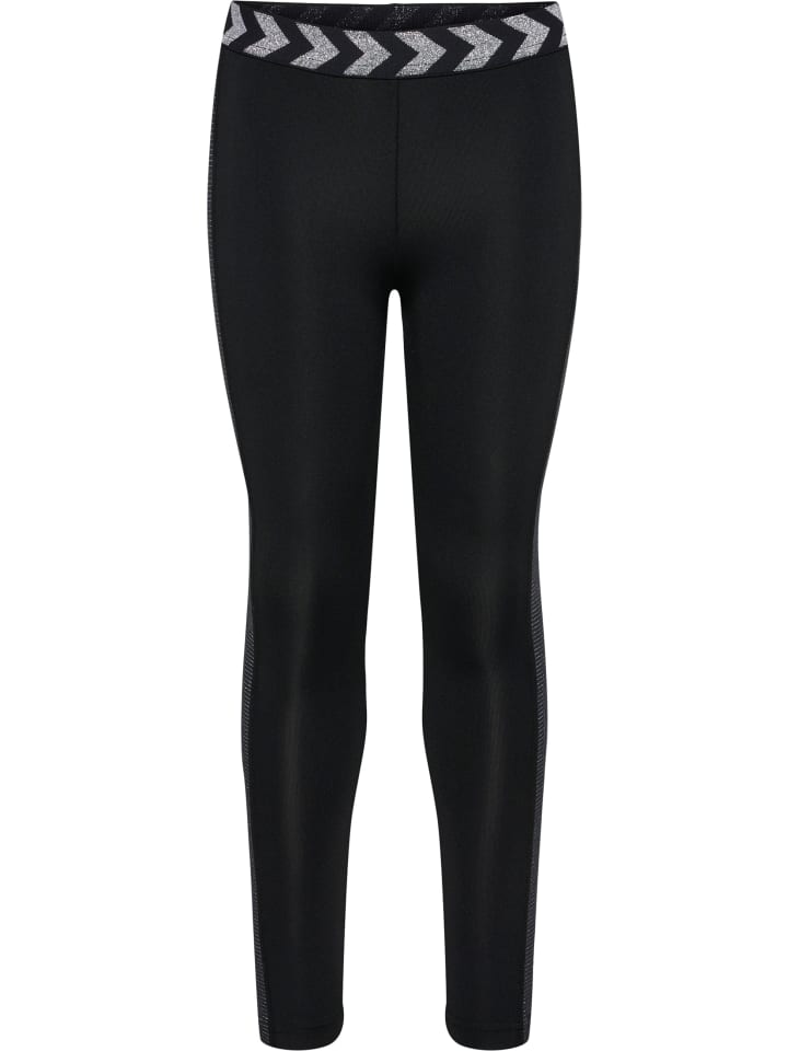 Leggings Hmlellen Mädchen in BLACK