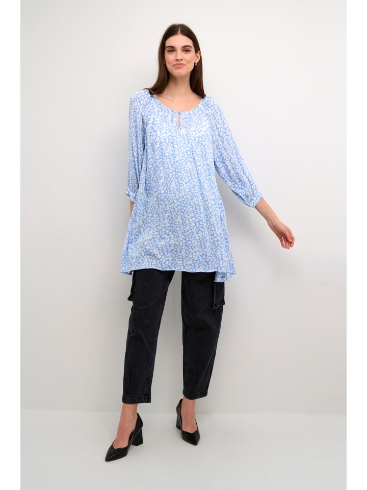 Tunika KAamber Regular fit in Vista Blue / Chalk Flower
