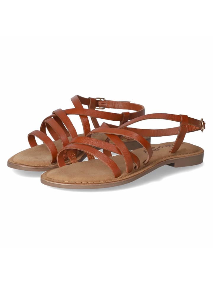 Sandalen in braun