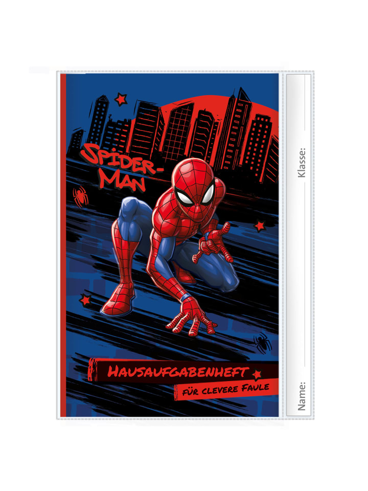 Hausaufgabenheft für clevere Faule Marvel Spider-Man