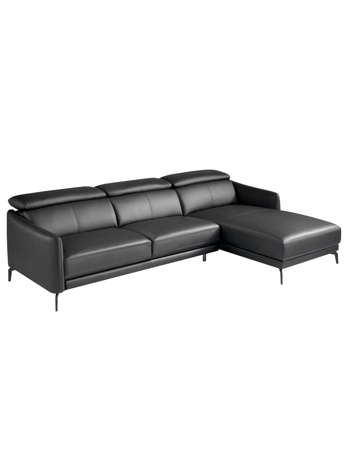 Chaise longue Sofa 6041 in Schwarz