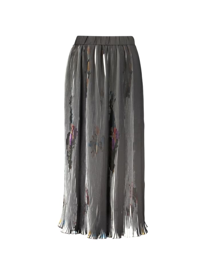 Schwarz Polyester Damen Rock