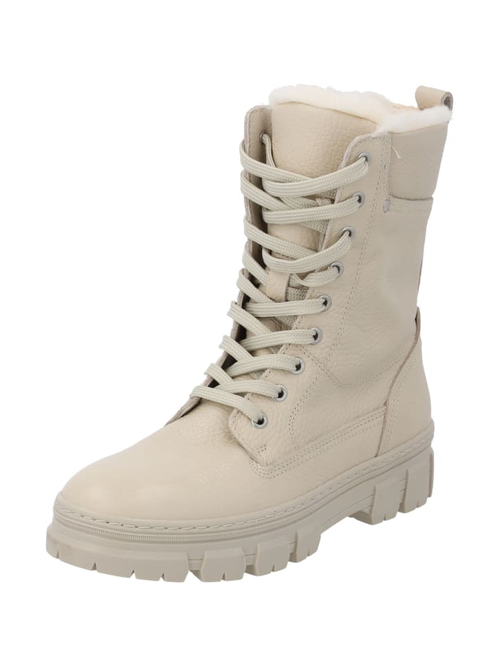 Schnürstiefeletten Lodcen in Beige