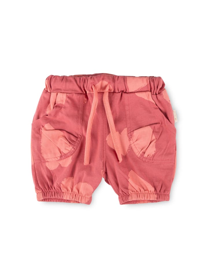 Shorts Pink Birds in Rosa