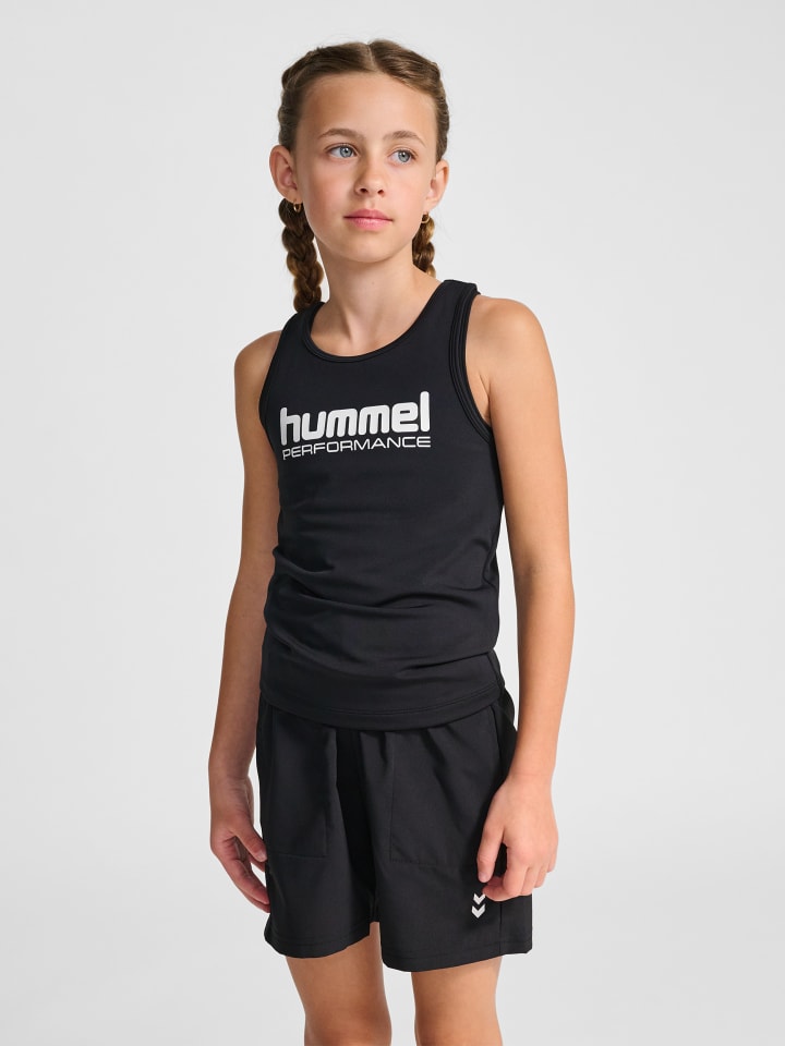 Top Ringerrücken Hmljr Pulse Mädchen in BLACK