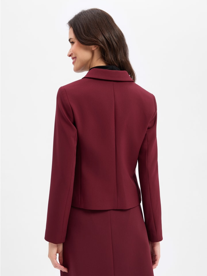 Blazer in bordeaux