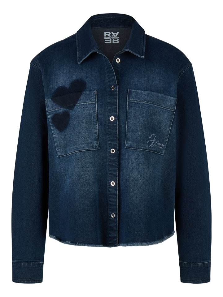 Jacke in Dunkelblau