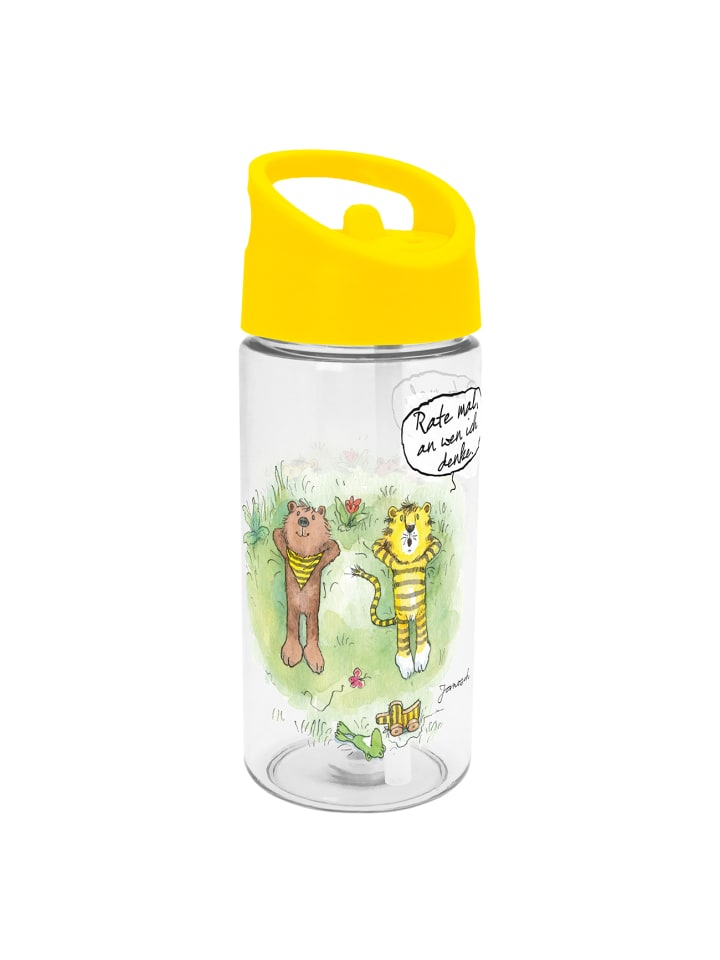 Trinkflasche Janosch Träumer  in Gelb - 480ml