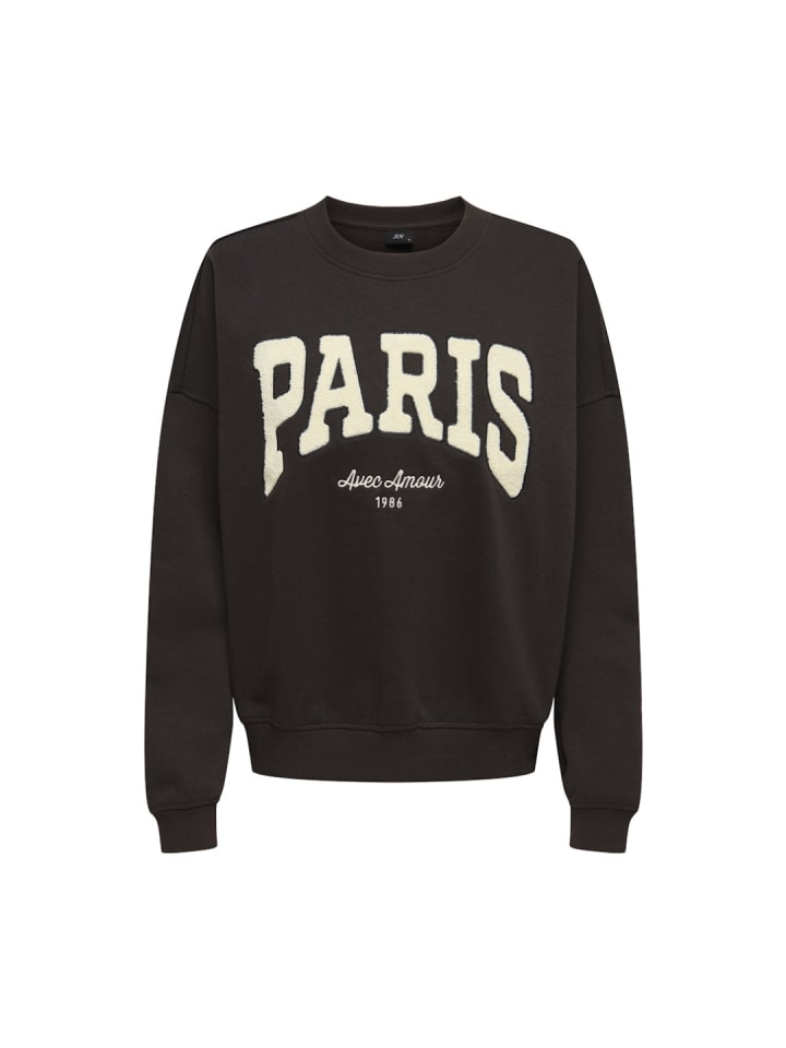 Sweatshirt in ganache