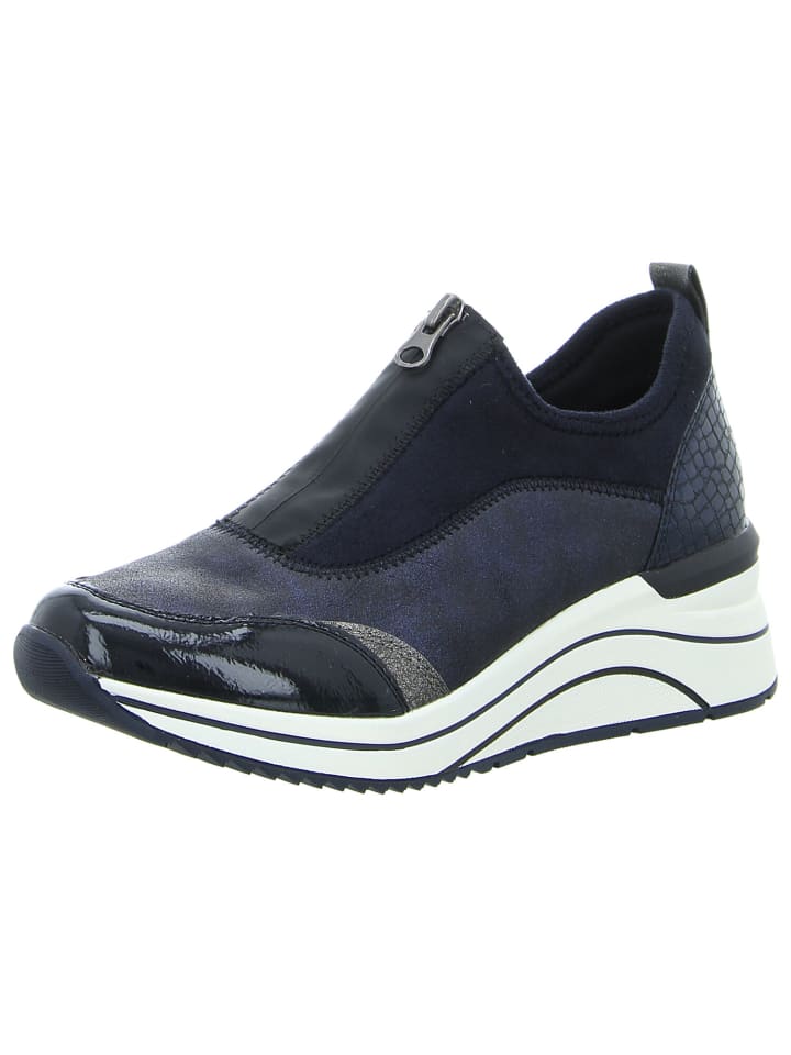 Slipper in blau kombi