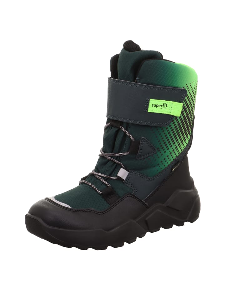 Winterstiefel ROCKET in Grün/Hellgrün