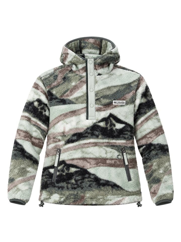 Helvetia II Printed Hoodie in Grün