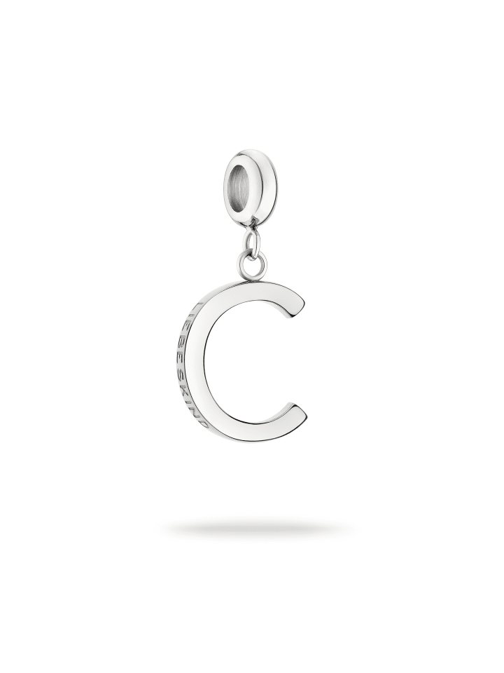 Anhänger C silver in silber