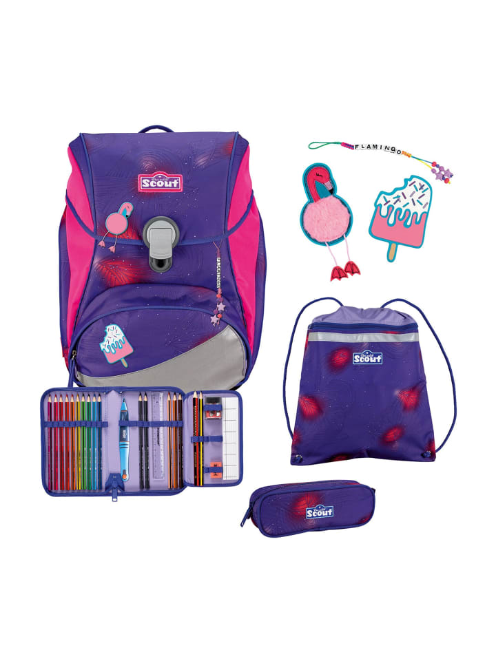 Alpha Schulranzen-Set 4-teilig Summer