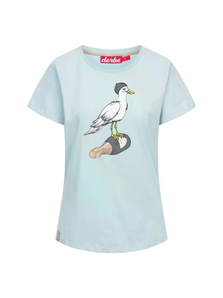 T-Shirt Sturmmöwe in skyride/lava smoke