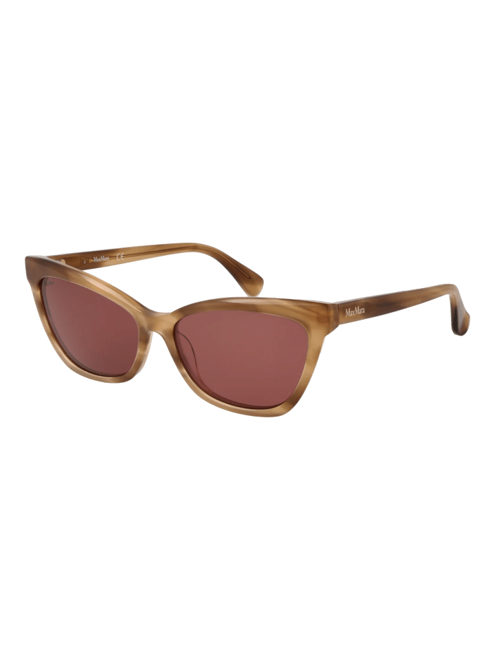 Frauen Sonnenbrille Katzenauge Braun