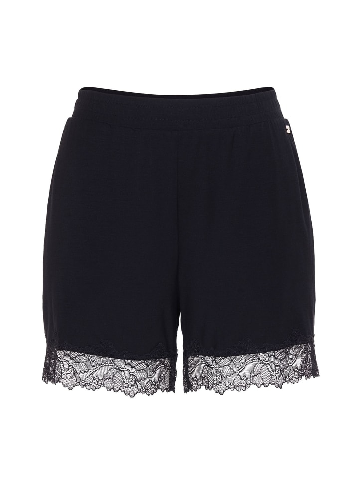Pyjamashorts Grace in Black