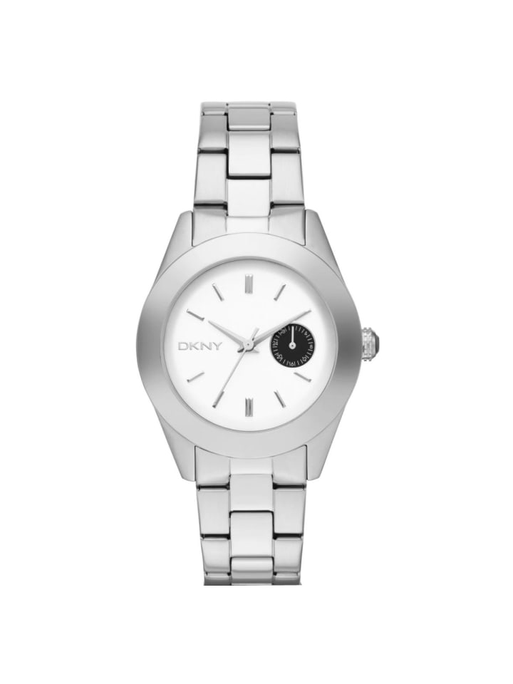 Quarzuhr NY2130 in Silber
