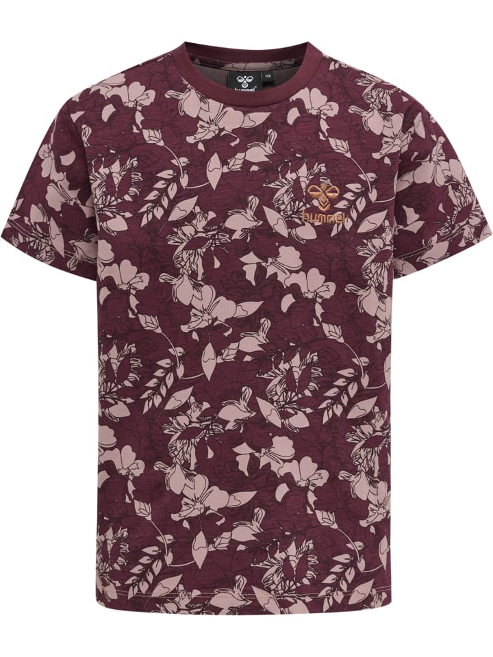 T-Shirt Hmlhazel Mädchen in WINDSOR WINE