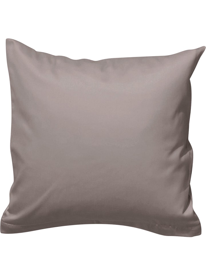 Mako-Interlock-Jersey Kuschelkissenbezug Amberg in kiesel