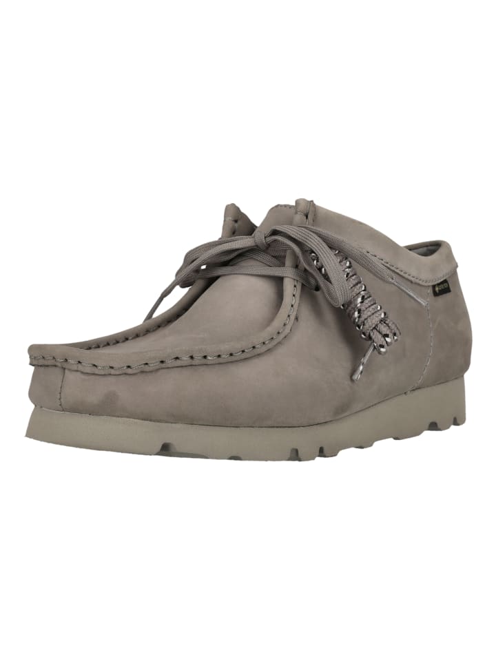 Schnürschuhe Wallabee Gore-Tex in 1231 Grey Nubuck