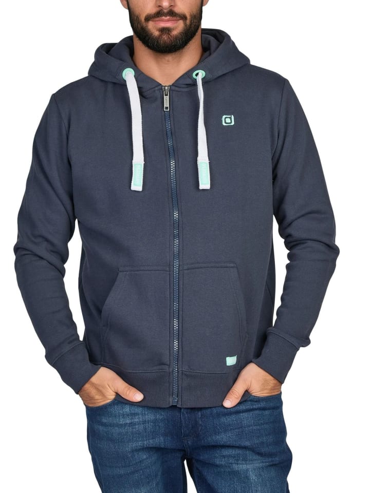 Sweatjacke RIVNoah in Blau