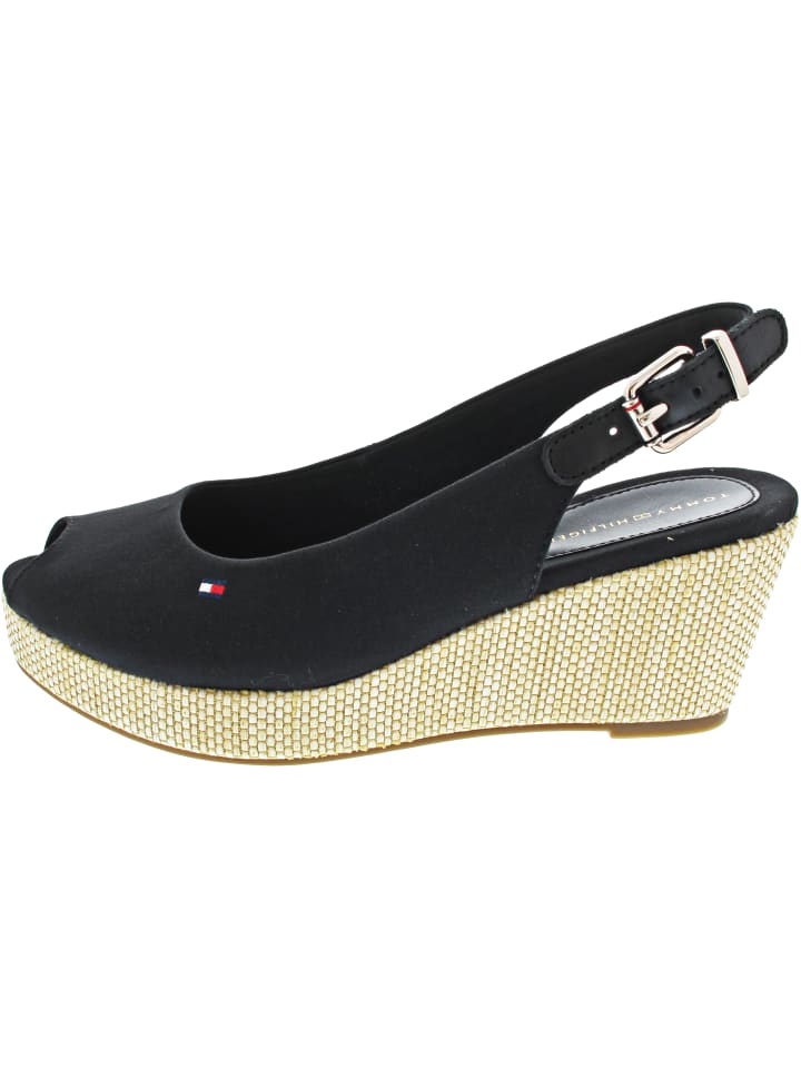 Iconic Elba Sling Back We Sling Sandalette  Schwarz